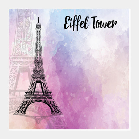 Eiffel Tower - Paris Square Art Prints