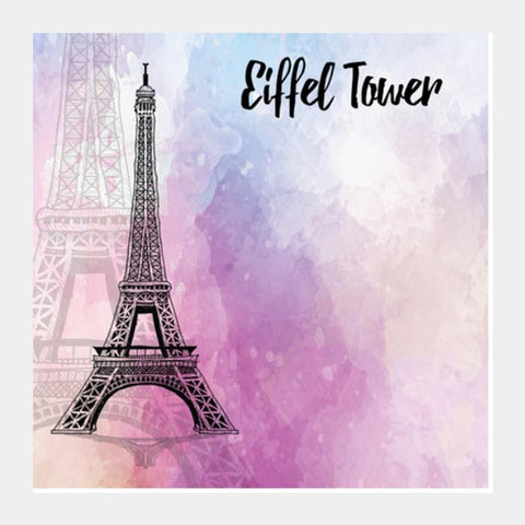 Eiffel Tower - Paris Square Art Prints PosterGully Specials