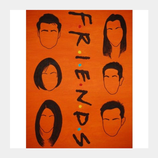 F.R.I.E.N.D.S Square Art Prints