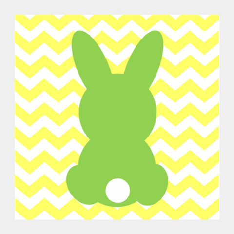 Easter Bunny Square Art Prints