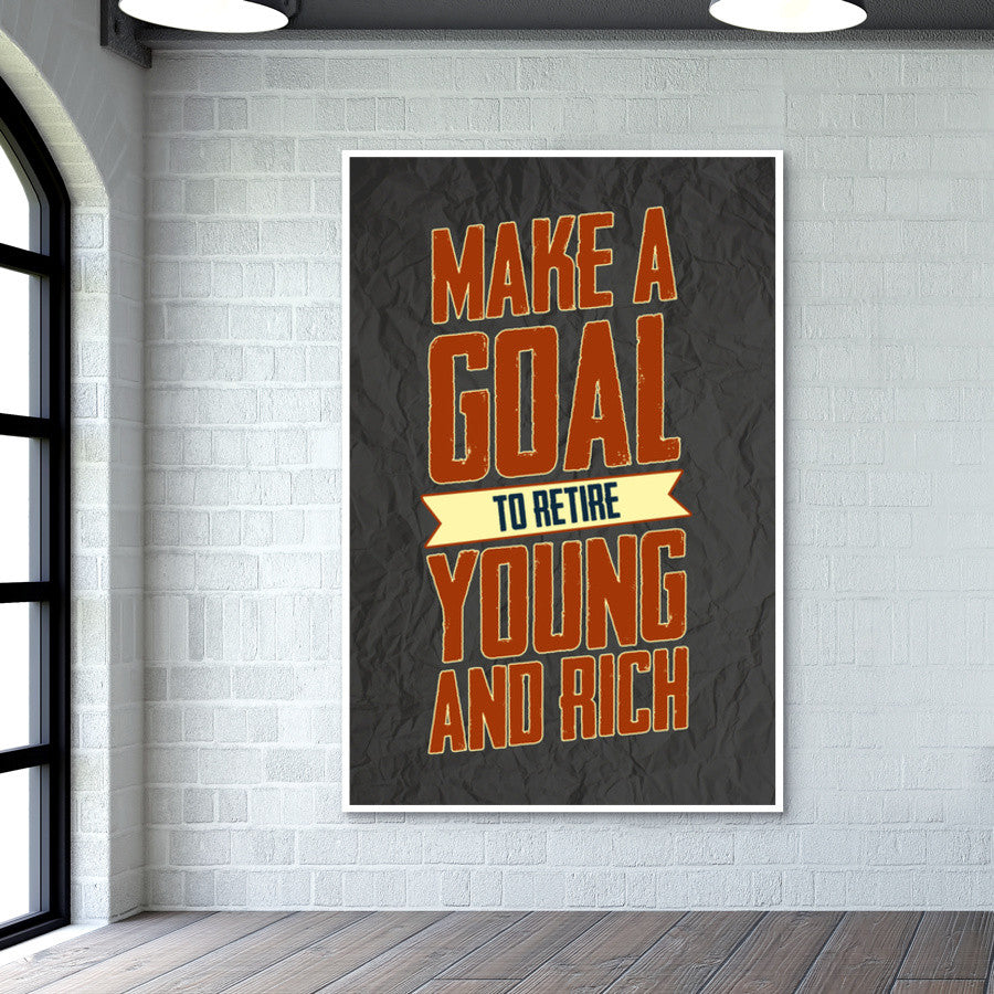 Goal Wall Art