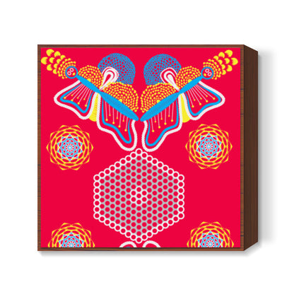 The Flutter-Fly Effect ! Square Art Prints