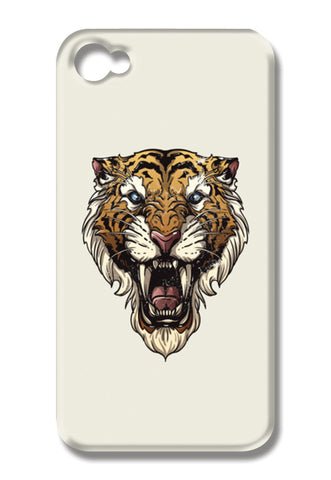 Saber Toothed Tiger iPhone 4 Cases
