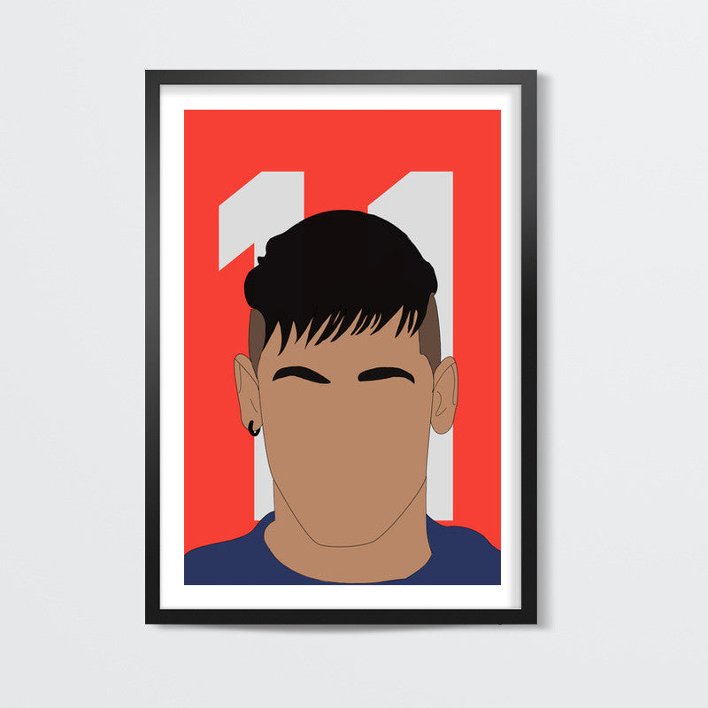 Neymar Jr. 11 | Barcelona | Football Wall Art