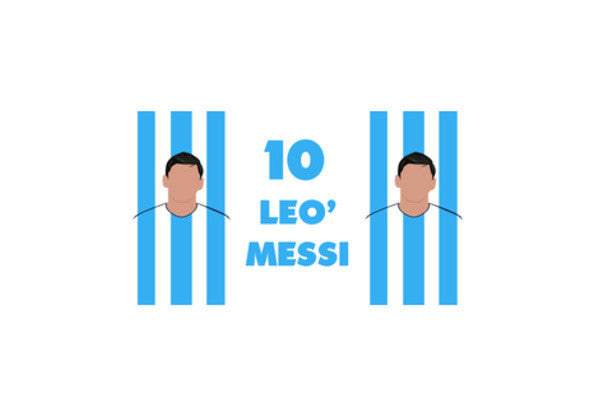 Lionel Messi Argentina Wall Art