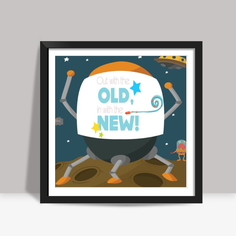 New start  Square Art Prints