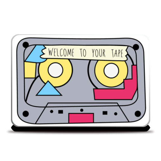 13 reasons why retro tape Laptop Skins