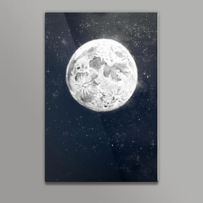 Moon of my life Wall Art