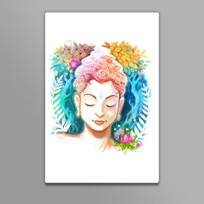 Peaceful Buddha Wall Art