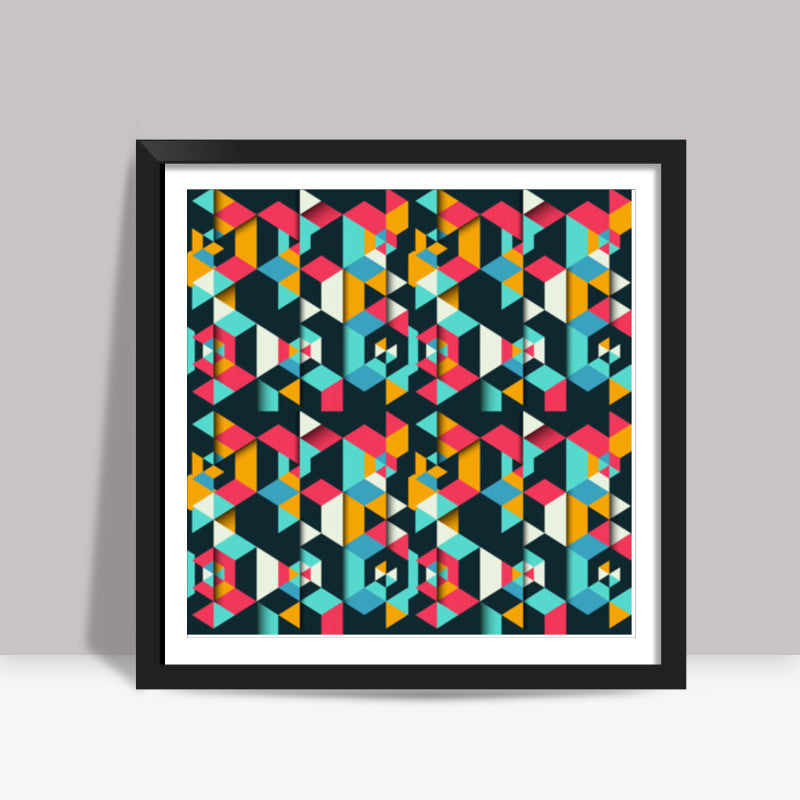 Pattern Square Art Prints