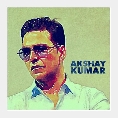 Akshay Kumar Square Art Prints PosterGully Specials