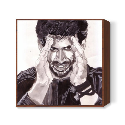 Bollywood star Aditya Roy Kapur lets love lead the way Square Art Prints