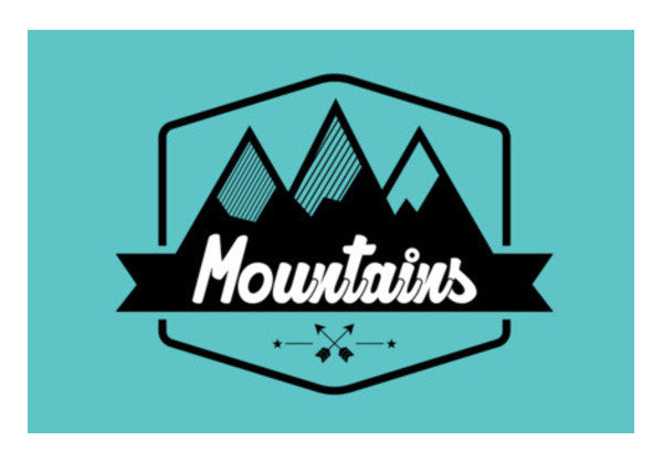 Mountains Art PosterGully Specials