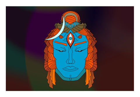 Urban Shiva (Texture Back) Art PosterGully Specials