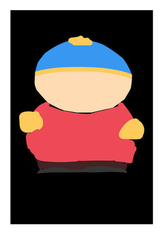 Eric Cartman South Park Minimal Sketch Doodle Artwork (Childhood/Cartoon) Art PosterGully Specials
