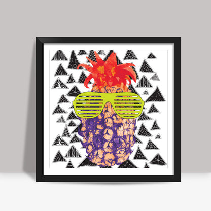 Pineapple Punk Square Art | Lotta Farber
