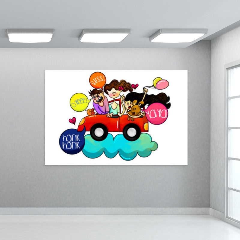 Joy Ride Wall Art