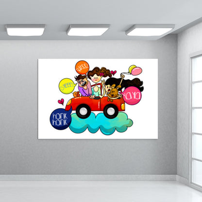 Joy Ride Wall Art