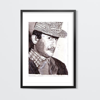 Superstar Dev Anand believed in befriending life and its various ups and downs Wall Art