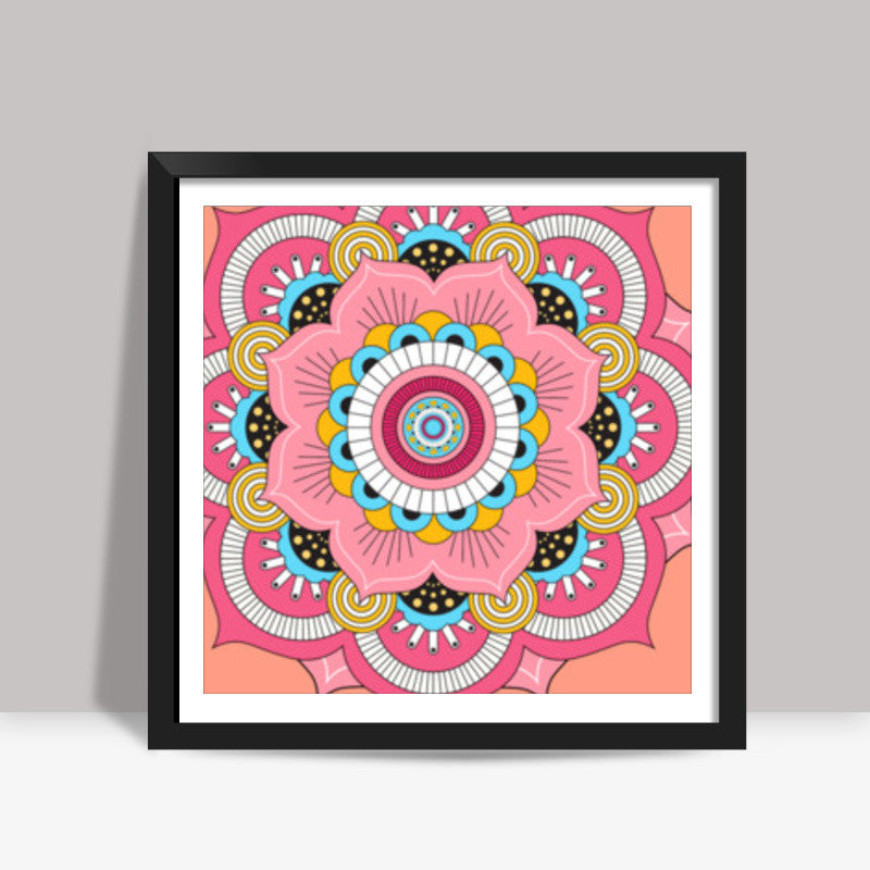 Mandala Square Art Prints