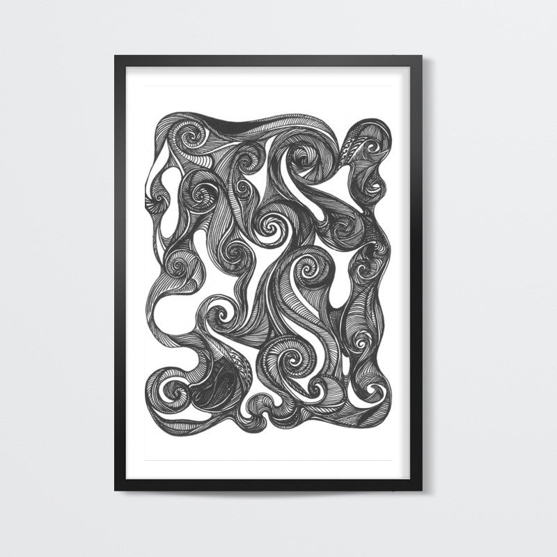 Swirly Whirly Wall Art Wall Art