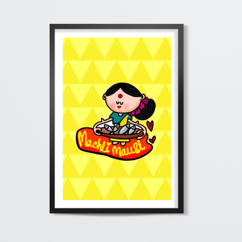Maachli Mausi Wall Art