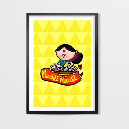 Maachli Mausi Wall Art