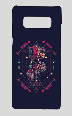 Owl Artwork Samsung Galaxy Note 8 Cases