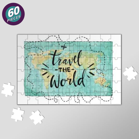 Travel World Map Jigsaw Puzzles