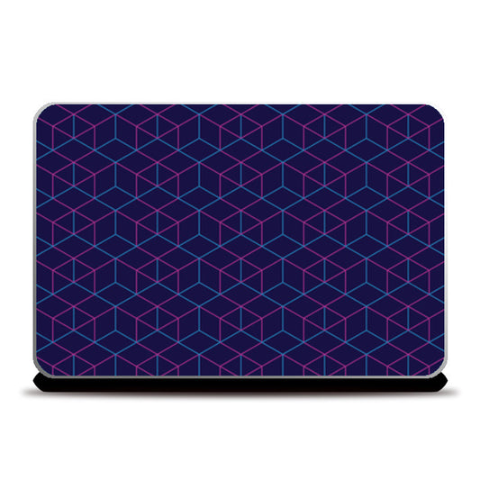 Laptop Skins, Isometric Pattern Laptop Skins