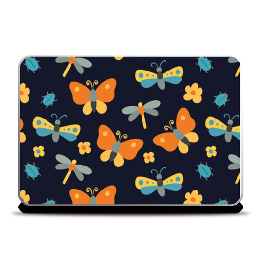Butterfly Pattern Laptop Skins