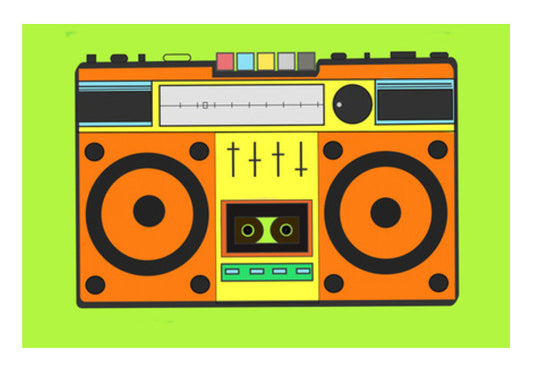 bOOMbOX Wall Art