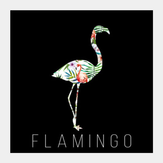 Flamingo Square Art Prints