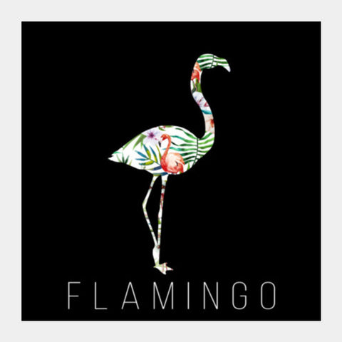 Flamingo Square Art Prints PosterGully Specials