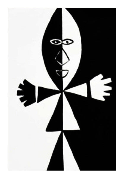 Black And White Alternative Creative  Art PosterGully Specials