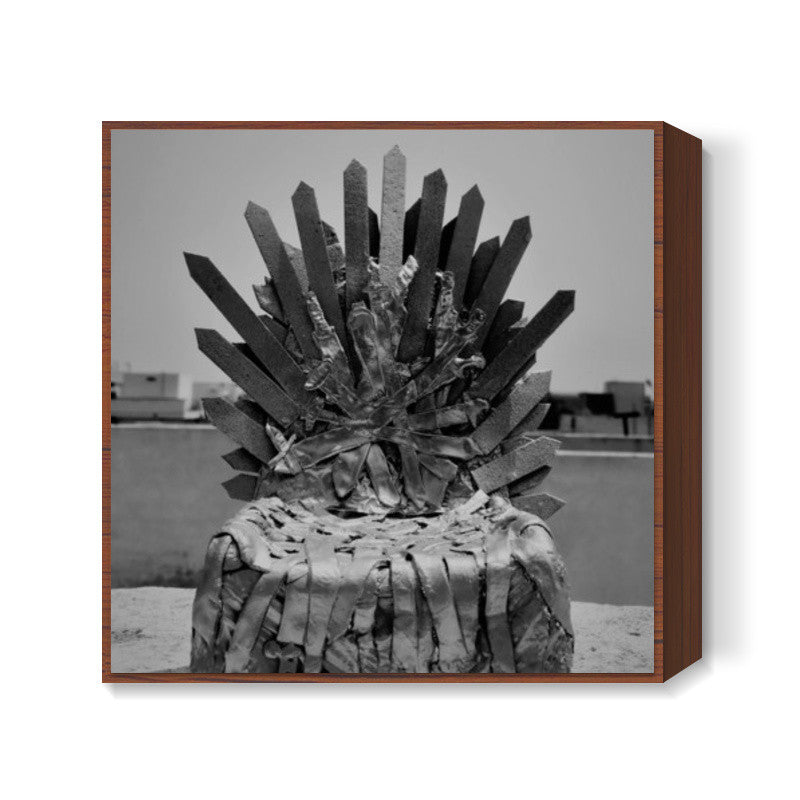 Iron Throne | ClayArt - Original Photograph | ArtPrint Square Art Prints