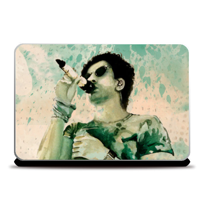 Farhan Aktar| Watercolor | Painting Laptop Skins