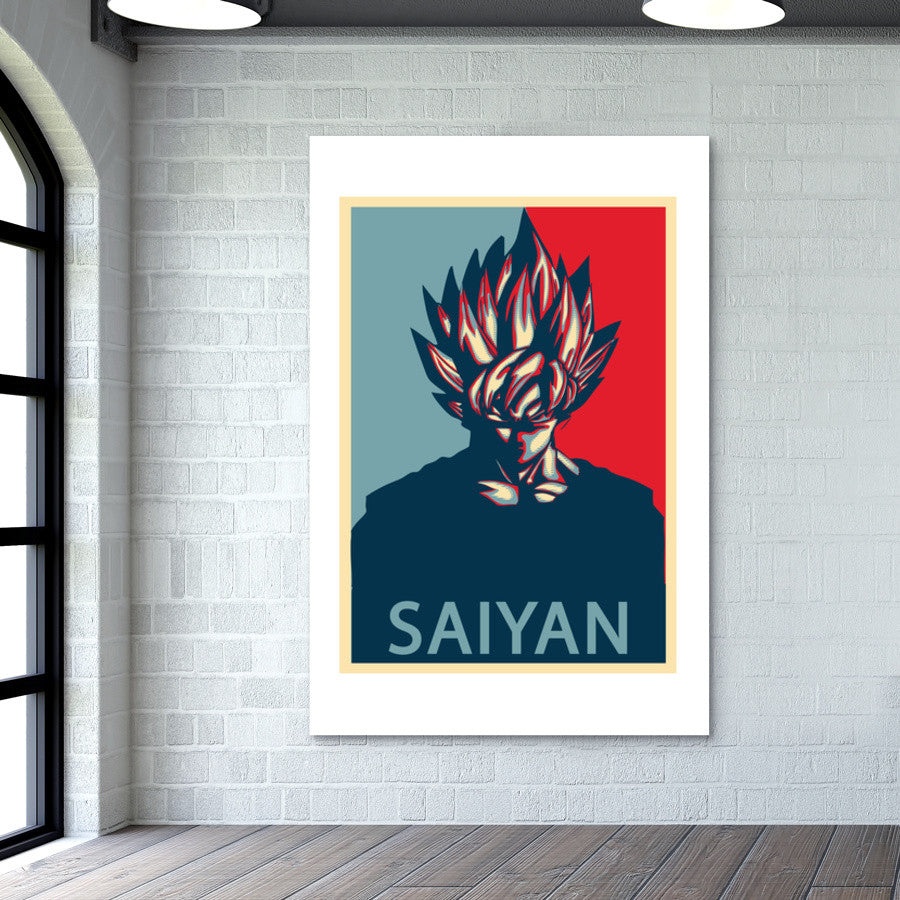 Super Goku Wall Art