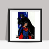 Batman V Superman Square Art Prints