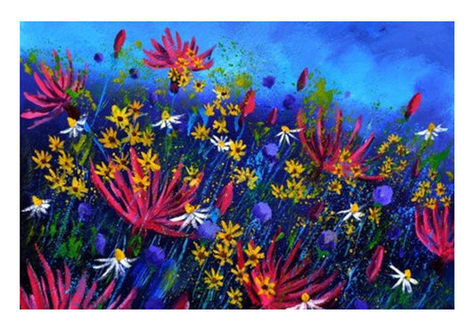 Wall Art, wild flowers 775190 Wall Art