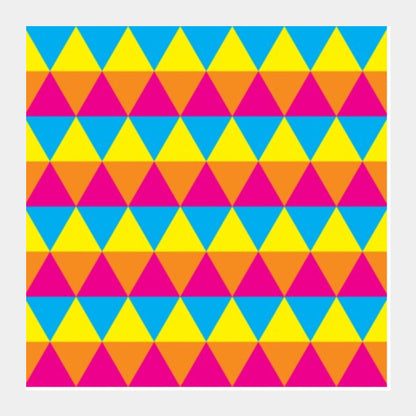 Square Art Prints, All About Colors Square Art Prints