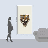 Saber Toothed Tiger Door Poster