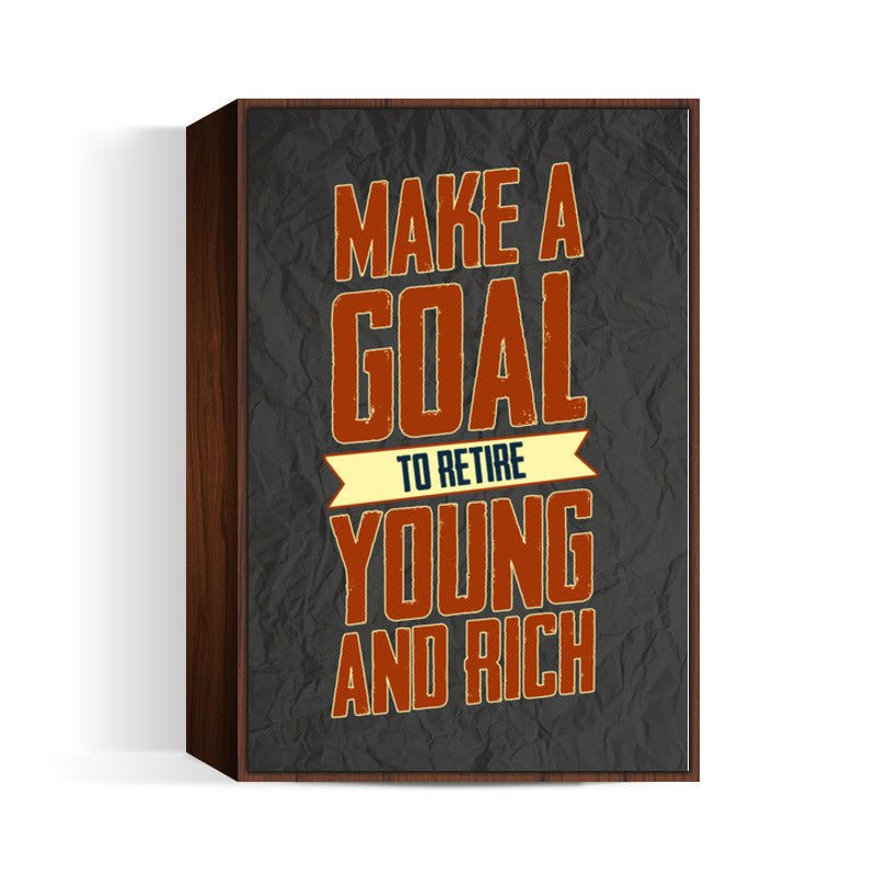 Goal Wall Art