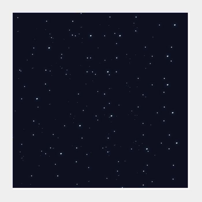 Night stars | Galaxy | Pattern Square Art Prints