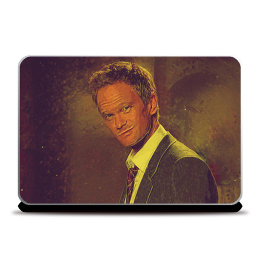 Barney How I Met Your Mother Painting Laptop Skins