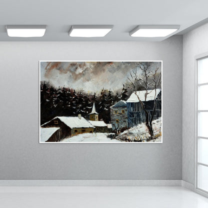 winter landscape 5451 Wall Art