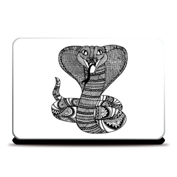 Zentangle Cobra Laptop Skins