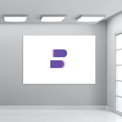 B Minimal Wall art Wall Art