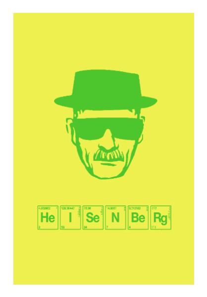 PosterGully Specials, Breaking Bad | Heisenberg Wall Art
