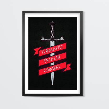 Game Of Thrones Combat Wall Art